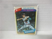 1980 OPC NOLAN RYAN BASEBALL CARD