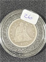 1875-S SEATED LIBERTY TWENTY CENT COIN