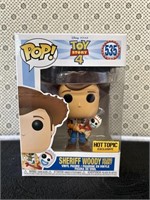 Funko Pop Toy Story 4 Sheriff Woody Holding Forky