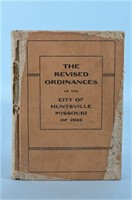 The Revised Ordinances of Huntsville, Missouri, 19