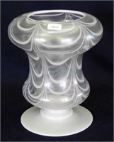 Imperial Art Glass 7" ftd vase