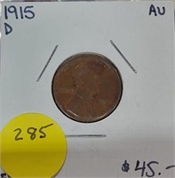 1915-D LINCOLN WHEAT CENT