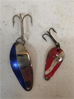 Vintage Little Cleo  Lure, lot of 2