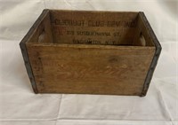 Drink Squirt Wooden Crate 16” x 11” x 9