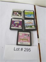 Lot of 5 Nintendo Game