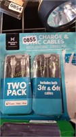 USB CHARGE AND SYNC CABLES