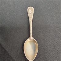 STERLING CHICAGO INDIAN HEAD SPOON