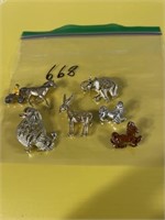 Animal pins