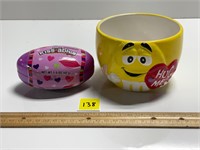 M&M Hug Me Bowl&Kissables