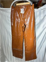 New Womens Cotton On Vegan leather pant sz8