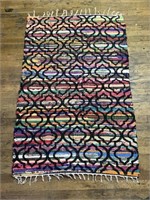 VTG Woven Multicolor Floor Mat