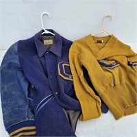 Vintage Cody Letterman's Jacket & Sweater