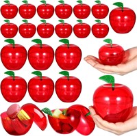Red Apple Candy Jars Decor - (24 Pcs)