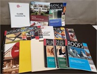 Lot of American Home Inspectors Training Books &