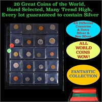 20 Great Coins of the World, hand selected, many t