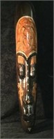 Carved Tiki Man Face