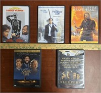 Five DVDS-Loaded Weapon 1, The Weatherman,+