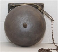 Antique steel trip gong boxing bell, wall mount