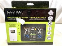 Accu Temp Forecast Station