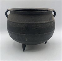 Footed Cast Iron Pot