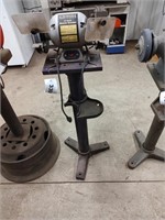 Black bull 6 inch bench grinder on stand