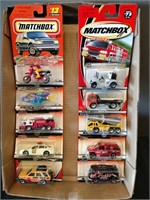 Flat of Matchbox cars