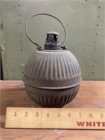 Antique smudge pot lantern