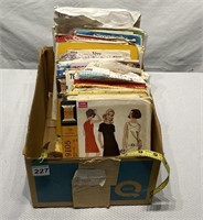 Collection of Vintage DIY Sewing Patterns & Tape