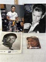 Miscellaneous lot of signed actor photographs