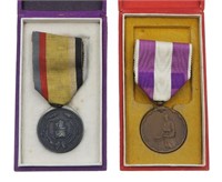 JAPAN MANCHUKUO & COMMEMORATIVE BRONZE MEDALS