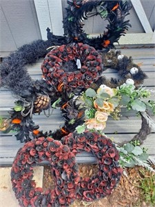 Assorted Kirkland Wreaths(