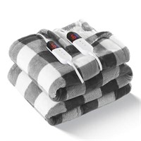 BENFOX Electric Heated Blanket 84"x 90" Sherpa