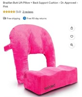 MSRP $76 Brazilian Butt Lift Pillow