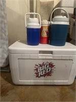 Lot of Asst Coolers & Misc Thermos