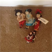 Assorted Vintage dolls