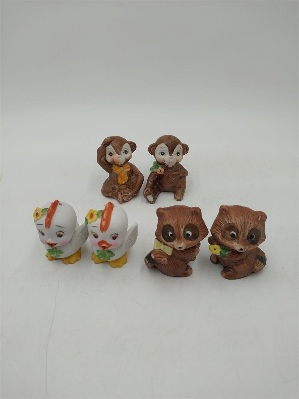 Animal Salt and Pepper Shakers (3 sets)