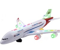 New Toysery Airplane Toys for Kids, Bump and Go