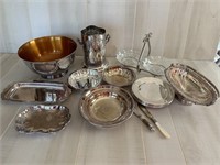 Silver Plate Revere Bowl, and more
