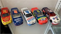 Lot of 5 Nascar Die Cast 1/24 (A)