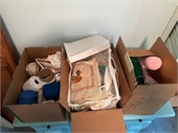 Misc Lot of Crochet & Embroidery Items