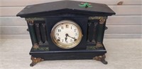 Vintage Sessions working Mantle clock with key