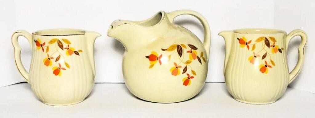 Hall Jewel T Autumn Leaves Ball Pitcher & Pitchers