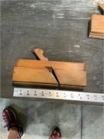 vintage wood molding plane filletester