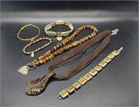 Brown Accented Jewelry