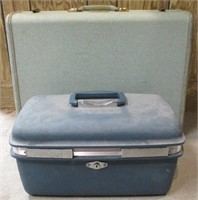 Vintage Samsonite Suitcase & Royal Traveller Train