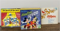 Many Walt Disney Record Albums