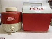 2 Coleman Igloo Coke Coolers perfect for summer