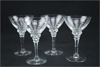 Set of 4 cocktail Glasses