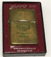 Zippo Glidden Lighter In Orig Box