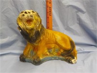 Chalkware lion as is
